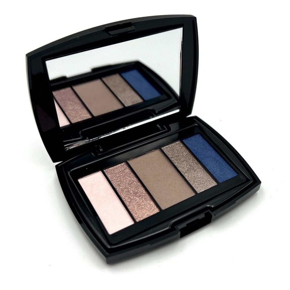 LANCOME Loves Women Cool Color Design Eyeshadow Palette 5 Eye Shadow Colors NEW